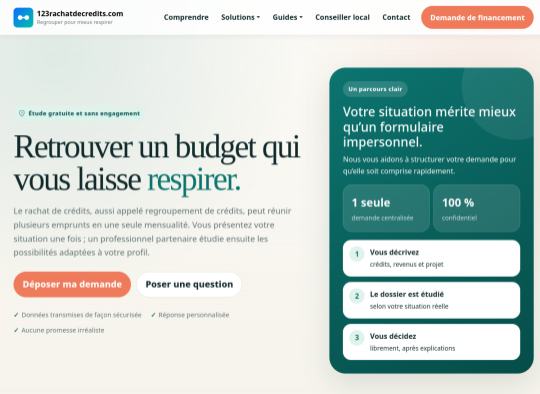 Aperçu du site 123rachatdecredits.com