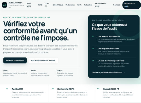 Aperçu du site audit-courtier.fr